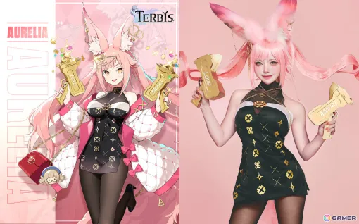 アニメ調RPG「TERBIS」がコミケ104に出展！アウレリアやヒルデなどのキャラクターがCosmixのコスプレイヤーとともに登場