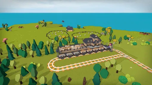 “ややこしい操作なし”鉄道建設ゲーム『Super Loco World』発表。鉄道網を手軽にどんどん構築、ただし列車の運行は細かく管理・最適化しつつ街のニーズを満たす