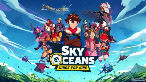 JRPGをオマージュした「Sky Oceans： Wings For Hire」がPS5/Xbox Series X|S/Switch/PC向けに2024年10月10日に発売！