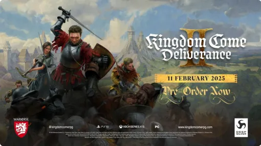 「Kingdom Come: Deliverance II」の発売日が2025年2月11日に決定。中世に生きる平凡な青年“ヘンリー”の人生を描くRPG