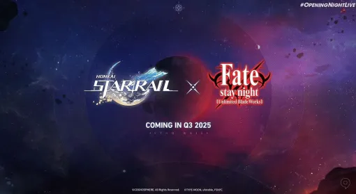 『崩壊：スターレイル』×『Fate/stay night』コラボの予告アニメが公開。時期は2025年の第3四半期に【gamescom 2024】