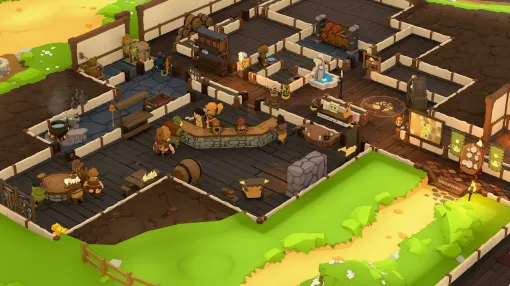 “開発期間約10年”の酒場経営シム『Tavern Keeper』11月6日についにSteam早期アクセス配信開始へ。クセの強い酔っ払い集まる、ファンタジー世界賑やか酒場運営