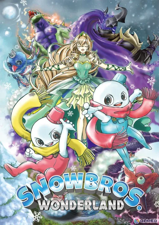 「スノーブラザーズ」が3Dアクションとなって登場！「SNOW BROS. WONDERLAND」が11月28日に発売