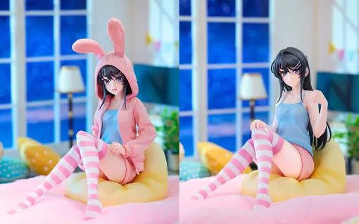 『青ブタ』桜島麻衣がウサ耳パーカー姿でフィギュアに。フードを被っていても被っていなくても麻衣さんはかわいい！（※差し替えパーツ付き）【青春ブタ野郎はランドセルガールの夢を見ない】