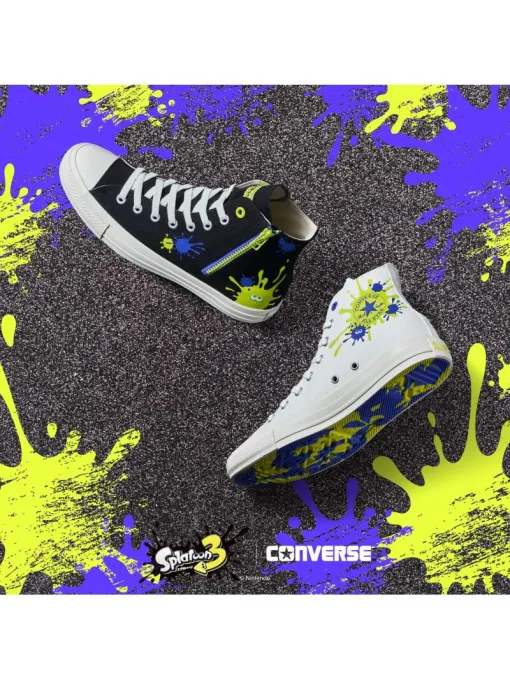 『スプラ3』×CONVERSE（コンバース）がコラボ。オリジナルデザインのシューズ『オールスターZ HI／スプラトゥーン3』が登場！