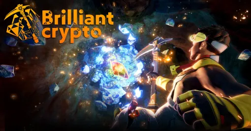 月刊ブロックチェーンゲーム通信　第10号。今回の分析ターゲットは「Brilliancrypto」