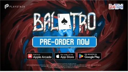 “圧倒的に好評”ローグライクポーカー『Balatro』モバイル版発表―海外向けに9月26日より配信開始