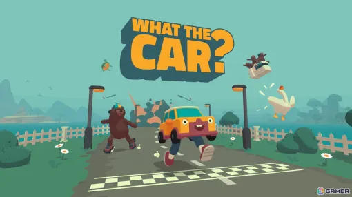 「WHAT THE CAR? - うんてん、できるかな？」がSteamでリリース！二本足で走る“くるま”を運転してゴールを目指すコメディレーシングゲーム