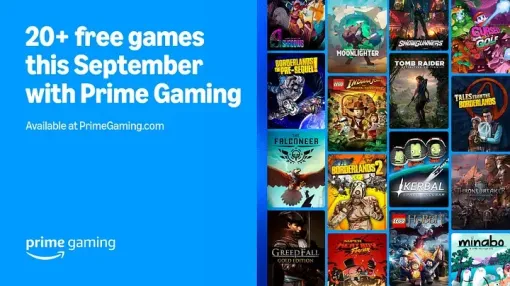 プライム会員なら20以上のPCゲームが無料でもらえるチャンス Prime Gamingの9月無料配布ラインアップが発表