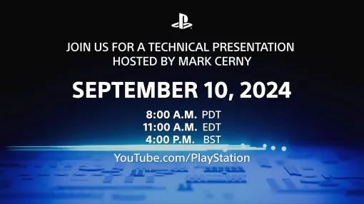 PS5のリードアーキテクトMark Cerny氏がPS5とゲーム技術の革新について紹介する動画を9月11日0時に公開