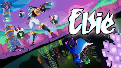 PS5/Switch/Steam『Elsie』が配信開始。撃って、走って、パリィできるスピーディーなローグライク横スクロールアクション