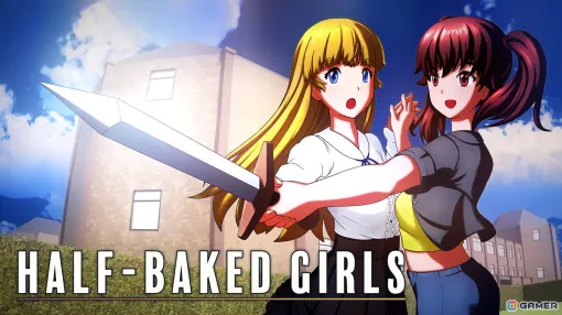 二人の少女が呪われた館を探索するRPG「HALF-BAKED GIRLS」がSteamで10月1日に配信！体験版が配信中