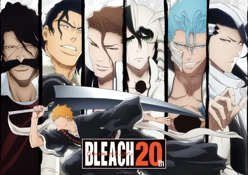 アニメ『BLEACH』一護の戦いの軌跡を感じさせる20周年キービジュアルが公開。置鮎龍太郎や諏訪部順一など歴代の強敵を演じた声優陣からのコメントも到着