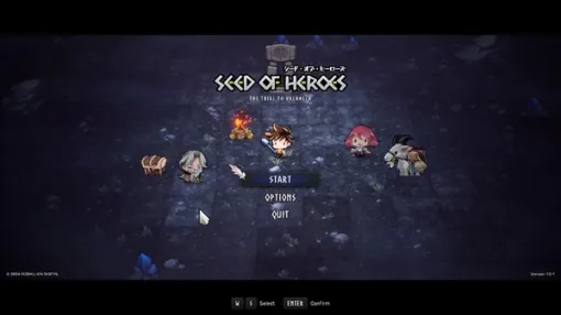 ローグライク弾幕ACT『Seed of Heroes』リリース―転職や仲間を駆使してダンジョン内でサバイバル