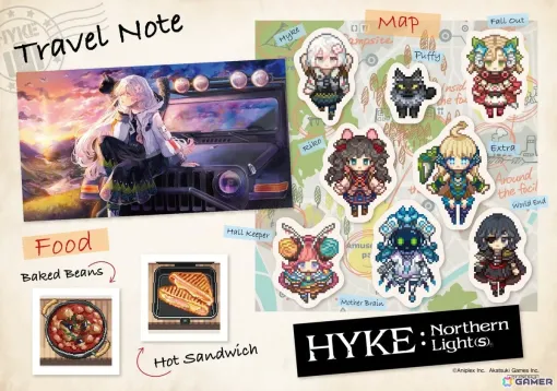 少女が荒廃した世界を旅しながら母を探す2D見下ろし型アクションRPG「HYKE:Northern Light(s)」が正式発表！アカツキゲームス×アニプレックスの新作ゲーム