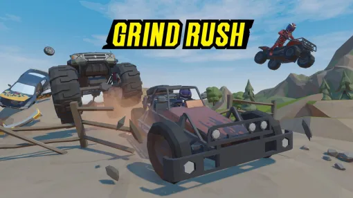 インディーゲーム開発のAND GEAR、オフロードレースゲーム『Grind Rush』早期アクセス版をSteamでリリース