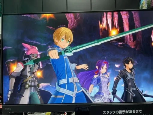 リアルイベントならではの“20人同時プレイ”に興奮！『SAO』新作や『ドラゴンボール』など、「バンダイナムコ」ブースは試遊が充実【TGS2024】