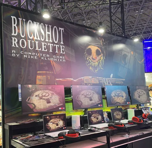 リアル『Buckshot Roulette』体験や『8番出口』おじさんのフォトスポットなどインディーゲーム注目ブース【TGS2024/電撃インディー#798】