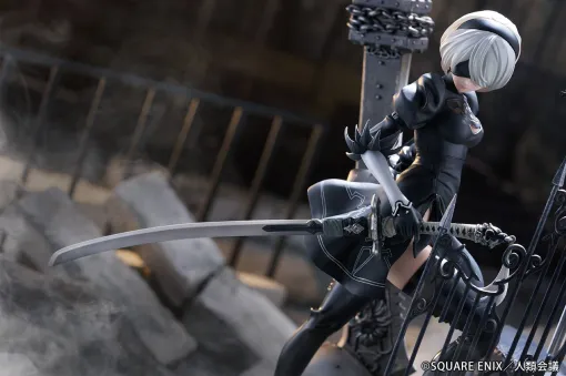 アニメ『NieR:Automata Ver1.1a』より“2B”フィギュアが登場。荒廃した世界を優美に舞う姿を立体化！ 発売は2024年12月