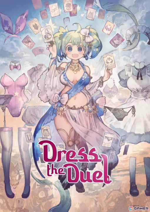 衣装がそのまま武器になる着せ替えデッキ構築ゲーム「Dress the Duel」のSteamストアページが公開！重ね着でシナジーを狙うなどの戦略的な要素も