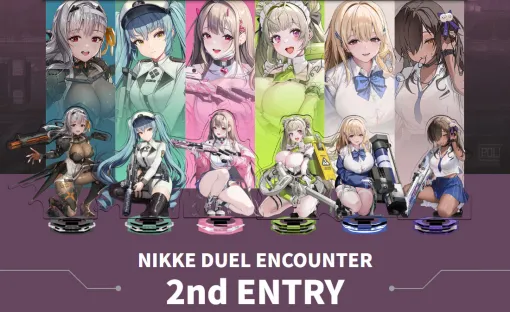 NIKKEのアクスタとカードを使って遊ぶ「NIKKE DUEL ENCOUNTER 2nd ENTRY」，発売日が12月20日に決定