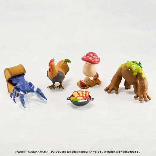 『ダンジョン飯』バジリスクや歩き茸を解体して料理にできるフィギュアが予約受付中