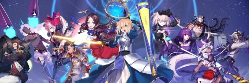 「Fate/Grand Order」，2015年から現在まで継続して国内TOP10の収益をキープ。月間の平均アクティブは100万人以上で，継続率も高水準