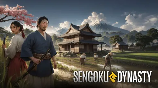 戦国時代生活シム『Sengoku Dynasty』日本語版がPS5で2025年発売。飢餓と戦乱で荒廃した過酷な戦国の世で集落を発展させよう