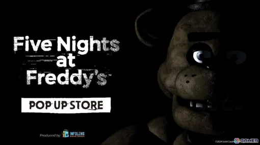 「Five Nights at Freddy’s」の公式POP UP STOREがタワーレコード渋谷店・梅田NU茶屋町店にて10月10日より開催！