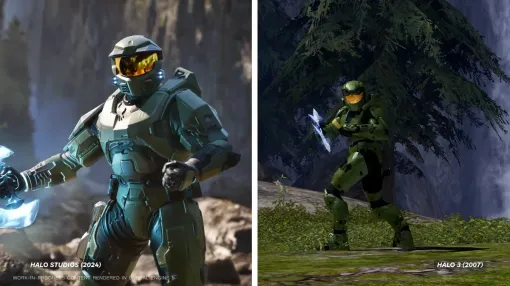 Unreal Engine 5で作られた「Halo」の技術デモと2007年の『Halo 3』を比較する映像が公開