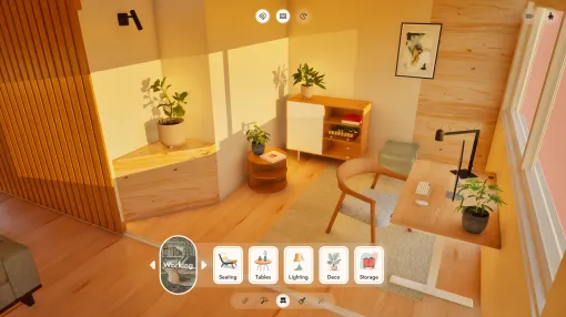 小さな空間を自分色に染め上げよう！　癒し系インテリアデザインシム「Small Spaces」，近日中のリリースをアナウンス