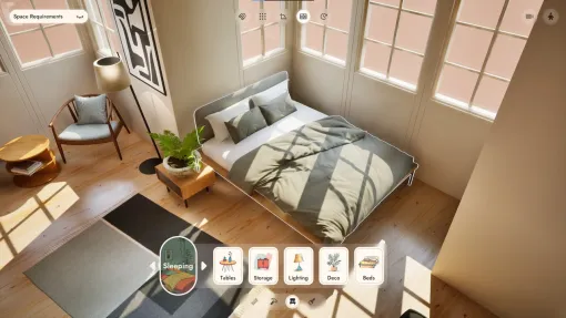 こだわり部屋づくりシム『Small Spaces』正式発表。アパートの一室をのんびり思うままにカスタマイズ、お部屋のスタイルも多種多様