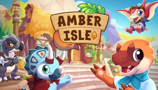 恐竜キャラによるお店経営シム『Amber Isle（アンバーアイル）』日本語にも対応のPC版がSteamにて配信開始