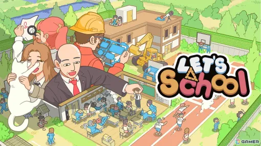 母校復興シミュレーション「Let’s School」Switchパッケージ版が2025年1月23日に発売！パッケージ版ではDLC2種を最初から収録