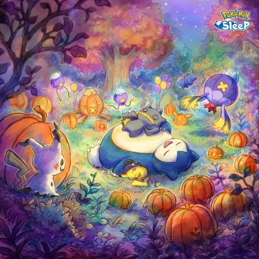 「Pokémon Sleep」ミミッキュを10月18日15：00に実装。「ハロウィン2024：ダブルアメリサーチ」を10月28日4：00から開催