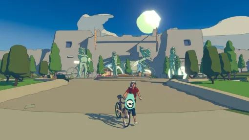 自転車セミオープンワールドゲーム『Wheel World』“再”発表。開発でゲーム内容がどんどん楽しく明るくなったので旧題『Ghost Bike』から改題