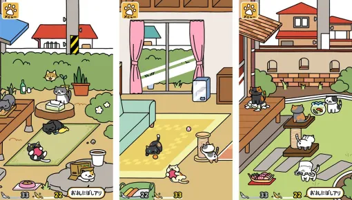 『ねこあつめ2』配信スタート。3000万DL超えの猫癒しゲームがパワーアップ。おでかけ実装や新しいねこたちが仲間入り