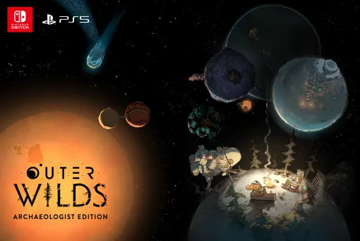 「Outer Wilds: Archaeologist Edition」PS5＆Switch向けパッケージ版を本日リリース。出水ぽすか先生の描き下ろしビジュアルにも注目