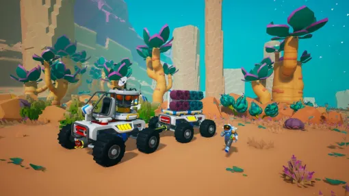 惑星サンドボックス『ASTRONEER アストロニーア』初のDLC「Glitchwalkers」11月14日配信へ。“本作史上最大”の星にて、新たなサバイバルが待ち受ける