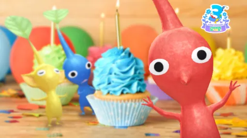 「Pikmin Bloom」3周年イベントの詳細が明らかに。「3周年カップケーキ」デコピクミンを仲間にできるチャンス