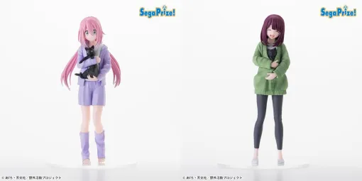 『ゆるキャン SEASON3』なでしこ＆綾乃が並べてかわいいコレクタブルフィギュアに。抱いている猫にもつい目が行く