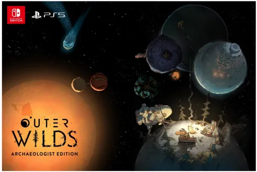 ハピネット、Switch/PS5用ソフト『Outer Wilds: Archaeologist Edition』パッケージ版（通常版/特装版）を発売…繰り返す"最後の22分"、あなたはなにをする？