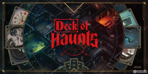 背筋の凍るデッキ構築ローグライクゲーム「Deck of Haunts」が発表！2025年初旬にPCで配信