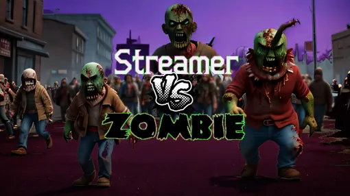 個人開発者の荒国陣、ストリーマー専用の一騎当千型TPSゾンビゲーム「Streamer VS Zombie」βテスト版をBoothでリリース