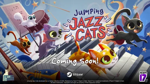 ネコを操作してさまざまなミニゲームに挑戦するオンラインPvPアクション「Jumping Jazz Cats」が発表に