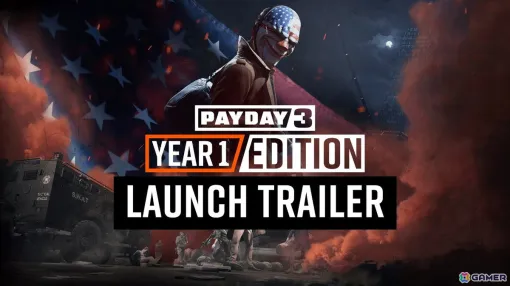 「PAYDAY 3」の追加コンテンツをまとめた「Year1 Edition」が配信開始！UIの刷新やキック機能などの無料アップデートも