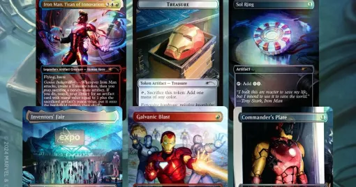 『MTG×Marvel』限定コラボカードSecret Lair“Marvel Superdrop”が予約開始。アイアンマン、キャプテン・アメリカ、ブラックパンサー、ストーム、ウルヴァリンが集結！【マジック：ザ・ギャザリング】