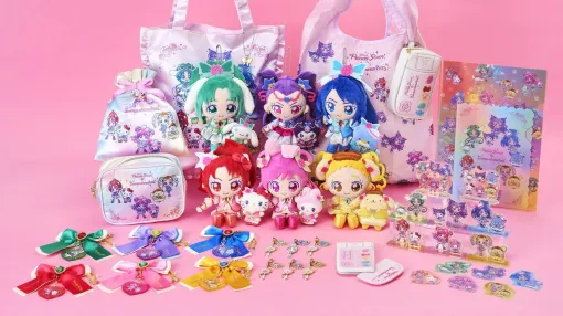 アニメ『Yes！プリキュア５GoGo！』とサンリオキャラクターズがコラボ。ドリーム×マイメロディ、ミルキィローズ×クロミなどの組み合わせでグッズが展開