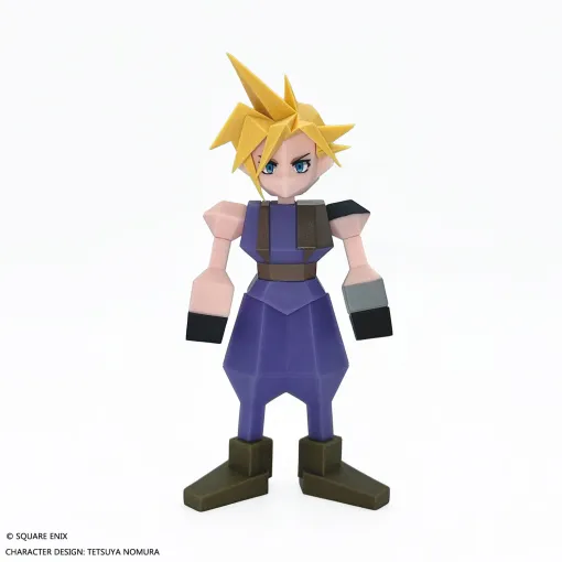 PS版「FFVII」のクラウドを発売当時のカクカクした姿で立体化。新作フィギュアを2025年3月にリリース，予約も受付中