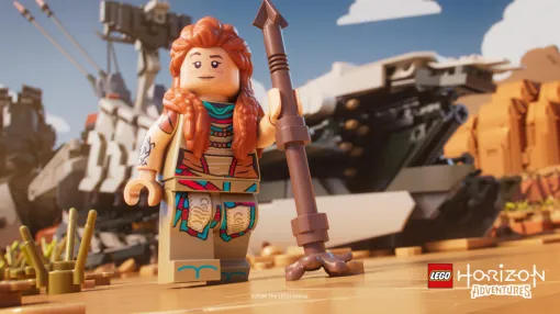 『LEGO ホライゾン アドベンチャー』PS5版が本日（11/14）発売。すべてがレゴブロックでできた『Horizon』の世界をアーロイが駆け巡るアクションADV